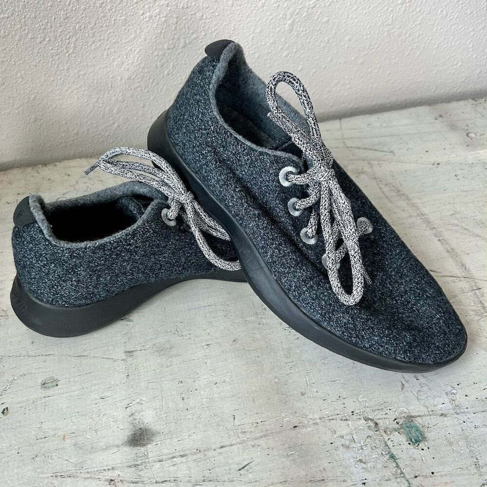Allbirds wool athletic Runners lightweight warm comfortable minimalist gray 8‌ - Picture 9 of 10